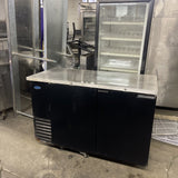 NORLAKE BB59 59” BACKBAR REFRIGERATOR COOLER USED