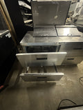 DELFIELD 64” USED MEGATOP SANDWICH PREP COOLER REFRIGERATOR 4 DRAWERS