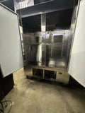 COOLMAN CUSTOM-54RIF 2 DOOR REACH IN REFRIGERATOR COOLER USED STAINLESS STEEL