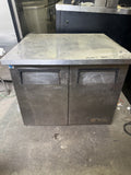 TRUE TUC36 36” UNDERCOUNTER WORKTOP COOLER REFRIGERATOR USED