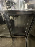 GLASSTENDER 60” USED GLASS DOOR BACK BAR BOTTLE COOLER REFRIGERATOR