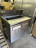 TURBO AIR MST-36 36” USED SANDWICH PREP TABLE COOLER USED