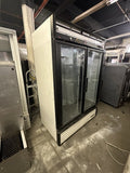 TRUE GDM49F USED 2 DOOR GLASS FREEZER MERCHANDISER