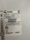 CRIOTEC CFX-09 HC USED SINGLE DOOR GLASS BANG ENERGY COOLER REFRIGERATOR