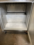 CONTINENTAL SW27 USED 27” COMMERCIAL WORKTOP UNDERCOUNTER REFRIGERATOR