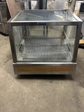 PROGRESSIVE DC-302 USED 30” COUNTERTOP GLASS REFRIGERATOR DISPLAY CASE  COOLER