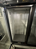 TRUE GDM49F USED 2 DOOR GLASS FREEZER MERCHANDISER