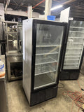 HABCO SE-12 USED 12cu ft GLASS DOOR REFRIGERATOR COOLER MERCHANDISER