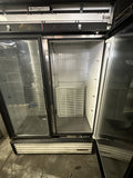 TRUE GDM49F USED 2 DOOR GLASS FREEZER MERCHANDISER