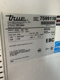 TRUE TUC-36-34 36” UNDERCOUNTER WORK TOP REFRIGERATOR COOLER USED