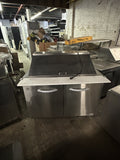 IKON KOOL IT MVP KSP48M 48” USED MEGA TOP REFRIGERATED PREP TABLE COOLER