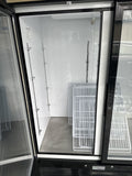 SUPERA G2M-SW-48-W-1 USED 2 DOOR GLASS REFRIGERATOR MERCHANDISER