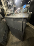 GLASSTENDER 60” USED GLASS DOOR BACK BAR BOTTLE COOLER REFRIGERATOR