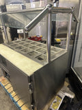 Leader 48” Used Sandwich Prep Salad Line Refrigerated Prep Unit