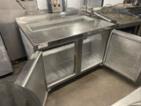 CONTINENTAL SW48 48” REFRIGERATED PAN RAIL PREP TABLE USED