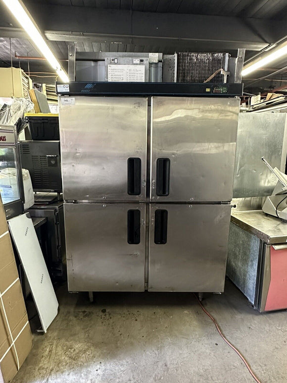 HOSHIZAKI RH2-SSB-HD 4 DOOR REACH IN SS REFRIGERATOR USED