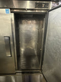 TURBO AIR TSR-49SD 2 DOOR REACH IN REFRIGERATOR COOLER USED