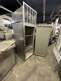 VICTORY VR-1 SINGLE DOOR REACH IN TOP MOUNT REFRIGERATOR OLDER MODEL USED