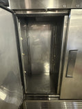 TURBO AIR TSR-49SD 2 DOOR REACH IN REFRIGERATOR COOLER USED