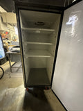 TRUE TG1R-S SINGLE DOOR SS REACH IN REFRIGERATOR COOLER USED TOP MOUNT