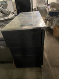 GLASSTENDER BB60-LI-BSH 60” USED BACK BAR REFRIGERATOR COOLER 2 DOOR