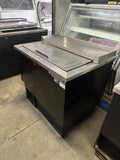 BEVERAGE AIR SF-34B USED 35” BACK BAR BOTTLE COOLER REFRIGERATOR BEER COOLER