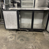 NORLAKE BB59 59” BACKBAR REFRIGERATOR COOLER USED