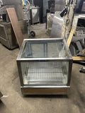 PROGRESSIVE DC-302 USED 30” COUNTERTOP GLASS REFRIGERATOR DISPLAY CASE  COOLER