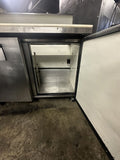 TRUE TSSU-48 48” USED COMMERCIAL SANDWICH PREP TABLE COOLER REFRIGERATOR