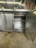 CONTINENTAL SW72-30M USED 72” MEGA TOP REFRIGERATED PREP TABLE COOLER