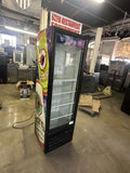 CRIOTEC CFX-09 HC USED SINGLE DOOR GLASS BANG ENERGY COOLER REFRIGERATOR