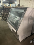 52” COMMERCIAL GLASS REFRIGERATED DISPLAY CASE BAKERY CASE USED