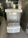 BEVERAGE AIR BZ13-1-W 30” WHITE OPEN AIR REFRIGERATED DISPLAY GRAB & GO USED