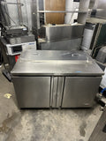 FAGOR FST-48-12 48” COMMERCIAL REFRIGERATED PREP TABLE USED COOLER