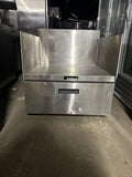 DELFIELD F17DD32-C 32” DROP IN 1 DRAWER COMMERCIAL STAINLESS WORK TABLE STORAGE