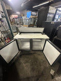 TRUE TSSU-48 48” USED COMMERCIAL SANDWICH PREP TABLE COOLER REFRIGERATOR