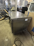 CONTINENTAL USED CRB67 67” WORKTOP COOLER REFRIGERATOR PREP TABLE USED