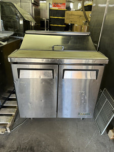 TURBO AIR MST-36 36” USED SANDWICH PREP TABLE COOLER USED