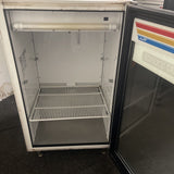 TRUE GDM-07 USED 7CU FT COMMERCIAL GLASS DOOR REFRIGERATOR MERCHANDISER