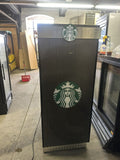 IDW G4-H0234B 2 COOLER GLASS MERCHANDISER REFRIGERATOR STARBUCKS DISPLAY USED