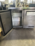 TRUE TUC-36-34 36” UNDERCOUNTER WORK TOP REFRIGERATOR COOLER USED