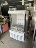 BEVERAGE AIR BZ13-1-W 30” WHITE OPEN AIR REFRIGERATED DISPLAY GRAB & GO USED