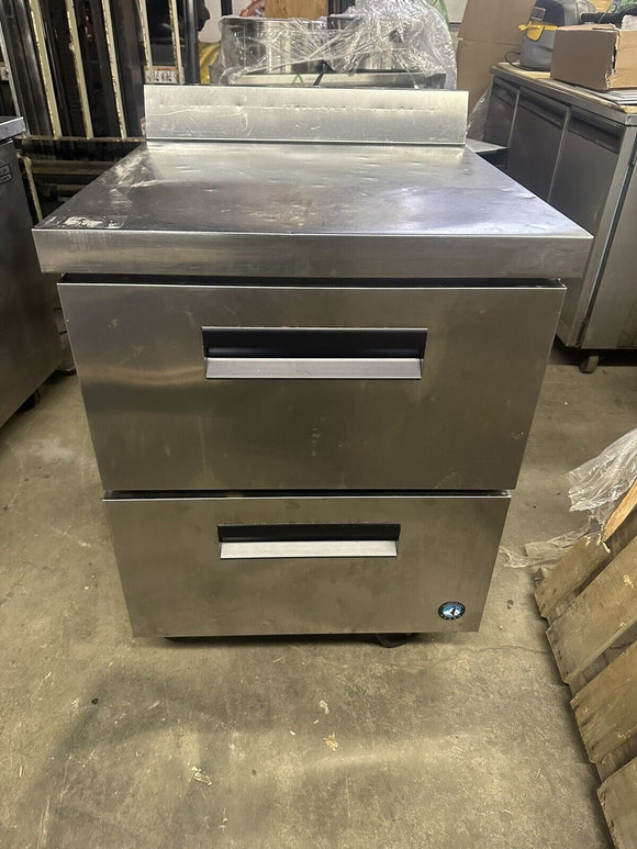 Hoshizaki WR27A-D2 Refrigerator cooler Worktop 2 Stainless Drawers USED