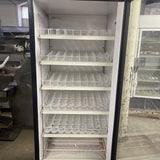 ROYAL VENDORS RVCF-027 SINGLE GLASS DOOR REFRIGERATOR MERCHANDISER USED