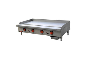 Sierra SRTG-48 - 48" Thermostatic Gas Griddle - 140,000 BTU