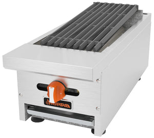 Sierra SRRB-12 - 12" Gas Radiant Charbroiler - 30,000 BTU