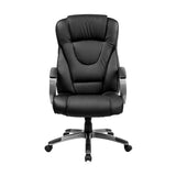 Flash Furniture BT-9069-BK-GG High Back Black Leather Executive Swivel Office Chair