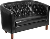 Flash Furniture Hercules Colindale Series Leather Tufted Loveseat